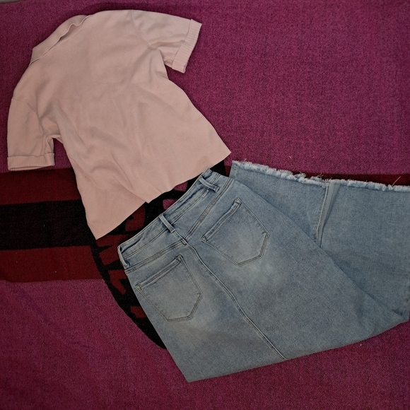 Button Up And Maxi Skirt - Picture 2 of 5